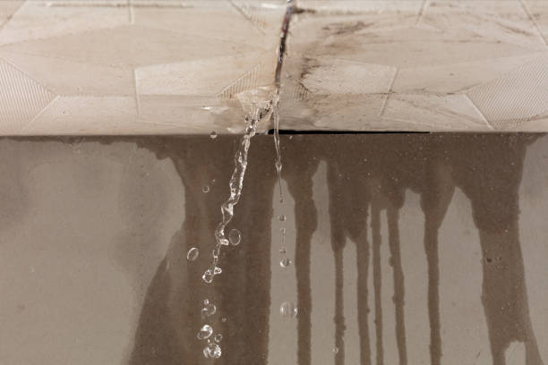 Professional Burst Pipe Cleanup technician working in Lawrenceville, NJ